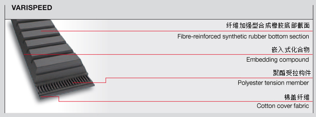 传动带型号